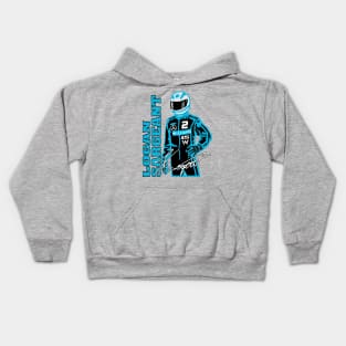 #2 Logan Driver Fan Kids Hoodie